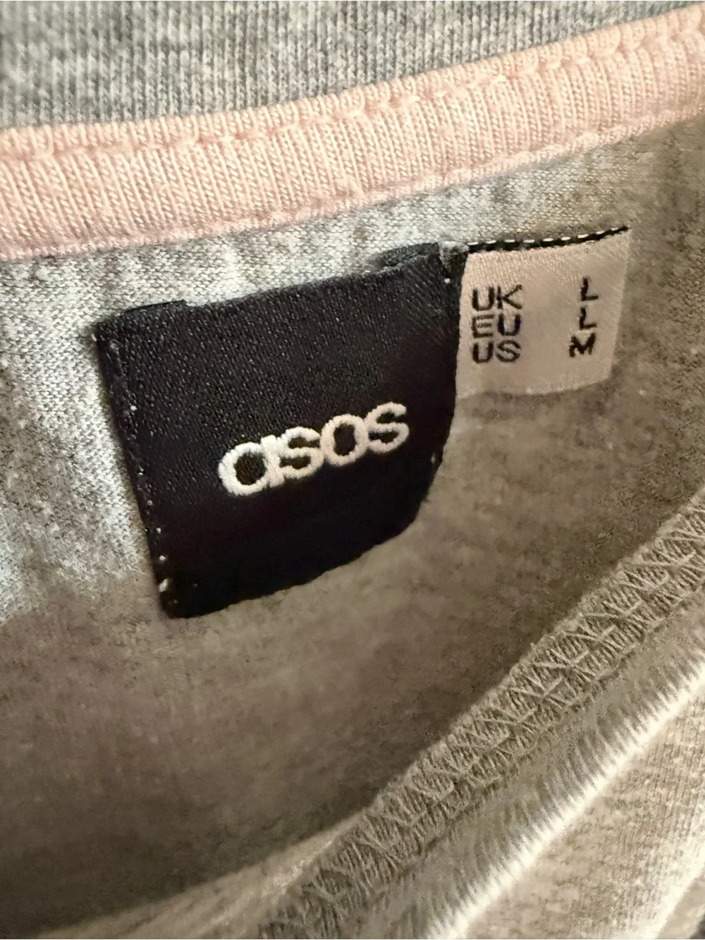 Bundle of 2 Cozy Lounge Graphic Tops - ASOS & Forever 21 Grey White Size Medium